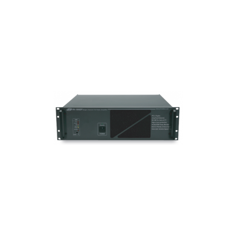 JD-Media Amplificateur 1 x 1000W - 50/70/100V - 220-240V/24V - 19" 3U