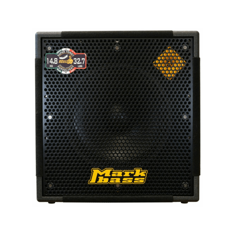 Markbass Enceinte 300W RMS @8Ohms 1x15’’ céramique 1x tweeter piézo