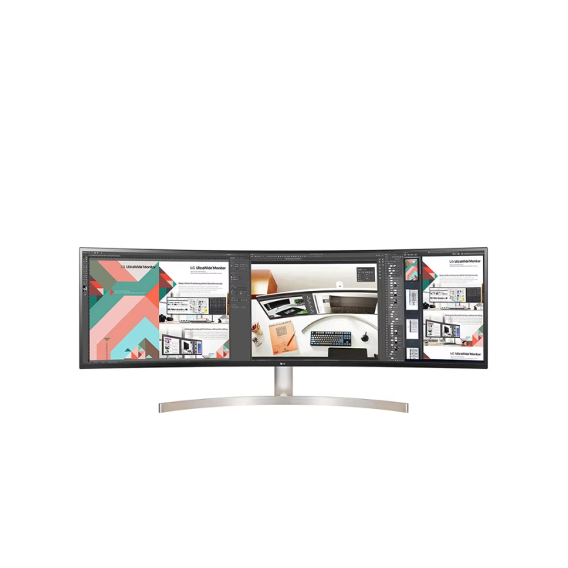 LG 49" 32:9 IPS Incurvé 5ms 350cd/m  Dual QHD 5120x1440 2xHDMI DP