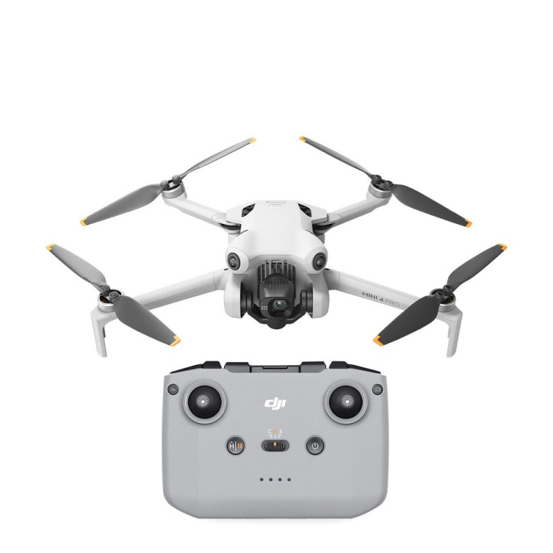 DJI Mini 4 Pro et radiocommande DJI RC-N2