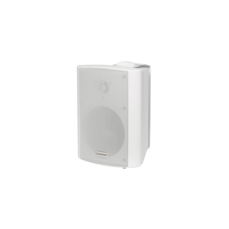 Rondson Enceinte close 2 voies blanche 8 O/40W - 30/20/15/10W /100V