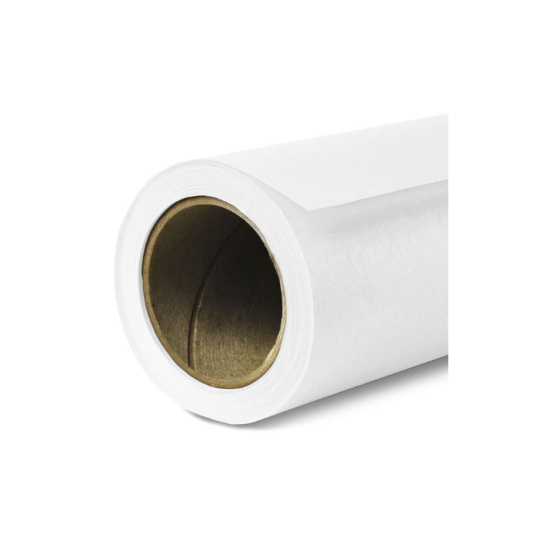 Bd Rouleau fond papier BD 1.35 x 11 m PURE WHITE