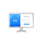 Neovo - Moniteur tactile 1080p de 24" avec boîtier blanc