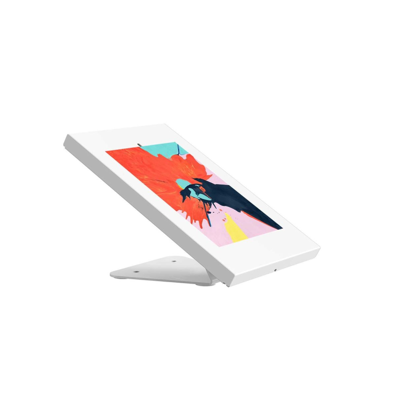 Kimex Support de table pour tablette Apple & Samsung 9.7-11" Blanc