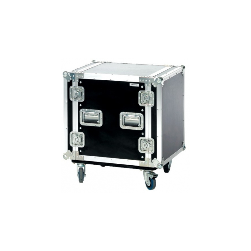 Rondson Flightcase à roulettes, 19" 12U 545 x 687 x 740 mm