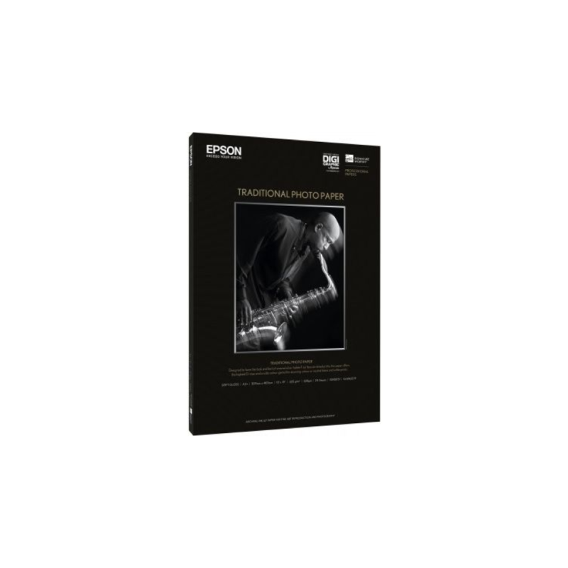 Epson Traditional Photopaper 330g - A3+ - 25 feuilles