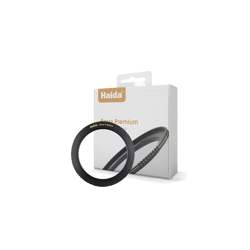 Haida Brass Premium 72-82mm Step-Up Ring