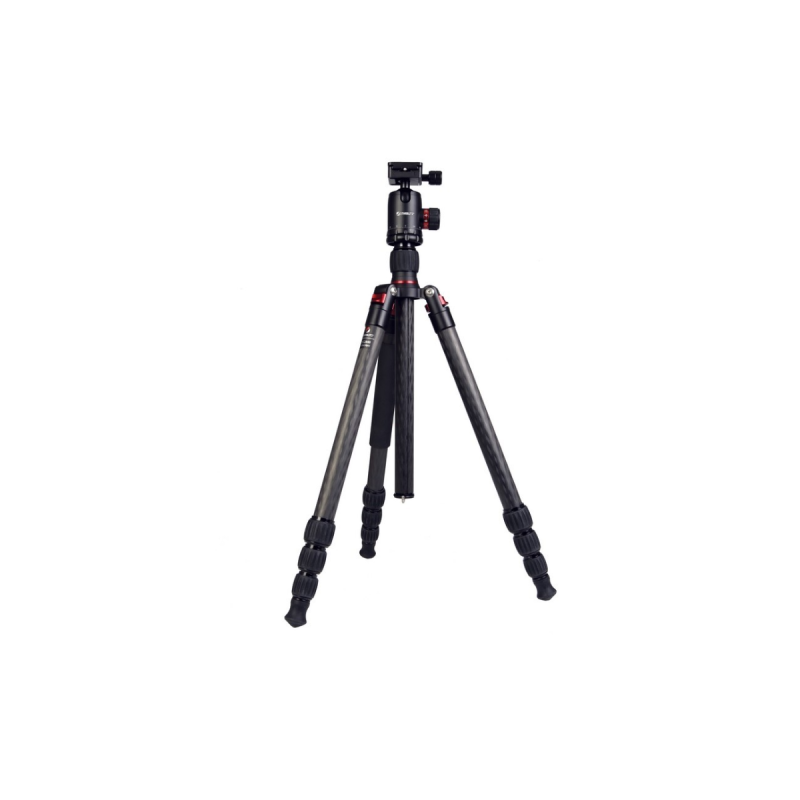 Starblitz TSC284 Kit Trépied monopode carbone 4 sections avec rotule
