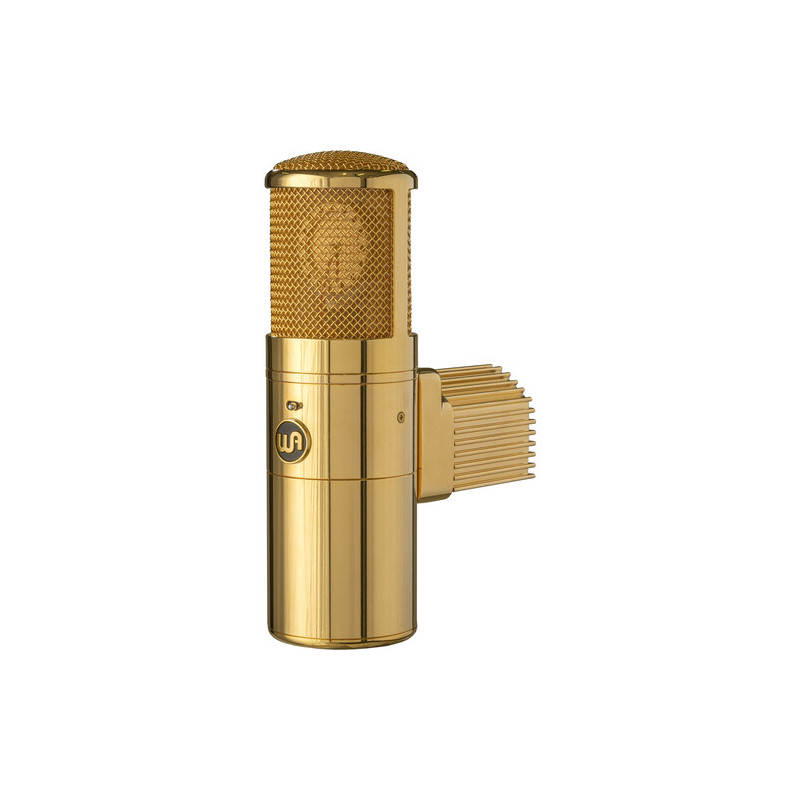 Warm Audio WA-8000G Microphone électrostatique à lampe (Version Gold)