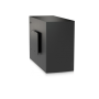 Segon Caisson de basses passif noir, 80/40/20/10W en 100V et 8 Ohms