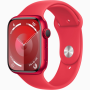 Apple Watch Series 9 GPS 45mm (Prod)Red Alu Red Sp Bnd M/L