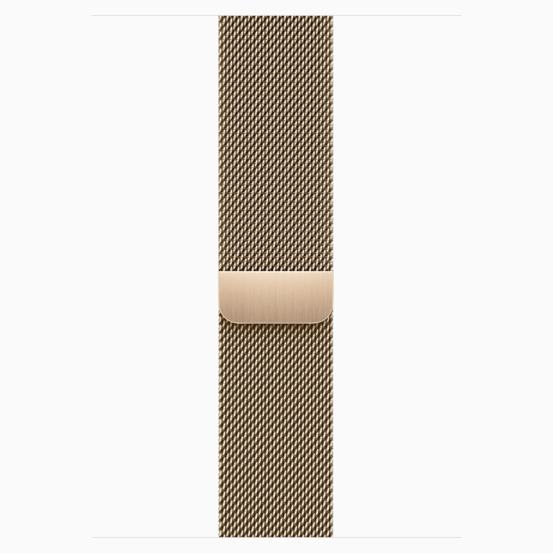 Apple Watch Series9 Cell 45mm Gold Ssc Gold Milanese Loop