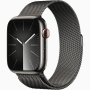 Apple Watch Series9 Cell 45mm Graphite Ssc Graphite Milan Lo