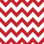 Savage Rouleau Fond PRINTED 1,35 x 5,50m Red & White Chevron *Fds