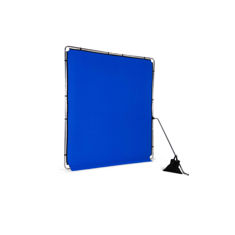 Manfrotto Ezyframe Background 2X 2.3m Chroma Key bleu