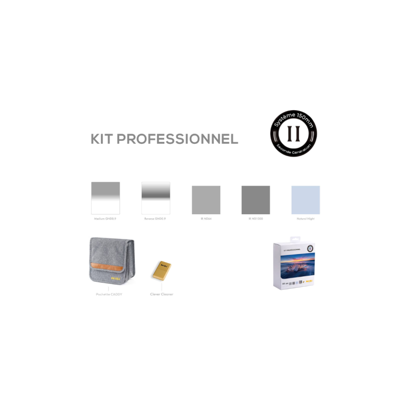 Nisi Kit Professionnel Système 150mm - Seconde Ge´ne´ration