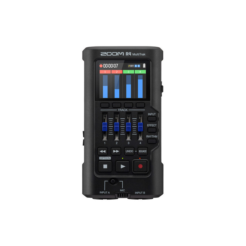 Zoom Enregistreur portable 4 pistes avec audio flottant 32 bits