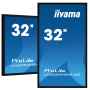 IIYAMA LFD 32" dalle IPS 24/7 1920x1080 1xDVI 1xVGA 3xHDMI 2xHP