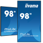 IIYAMA LFD 97,5" dalle IPS 24/7 3840x2160 1xVGA 3xHDMI 1xDP 2xUSB