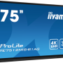 IIYAMA LFD 75" dalle IPS anti-reflet 3840x2160 VGA 3xHDMI USB-C