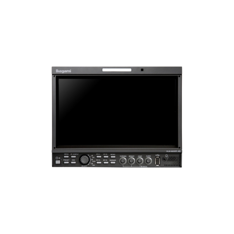 Ikegami Full HD (1920 x 1080) 9" LCD Monitor 8-bit Display Engine