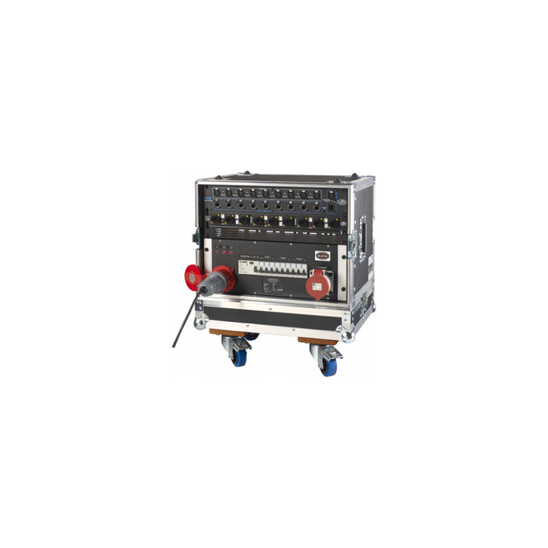 DAS Rack 1xDASNET-MATRIX99-ETH+1xDASNET-PATCH-POWER-9+1x