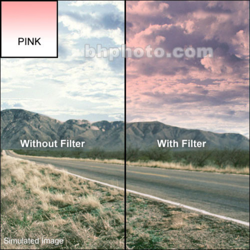 Cokin Filter A129 Gradual Pink P2