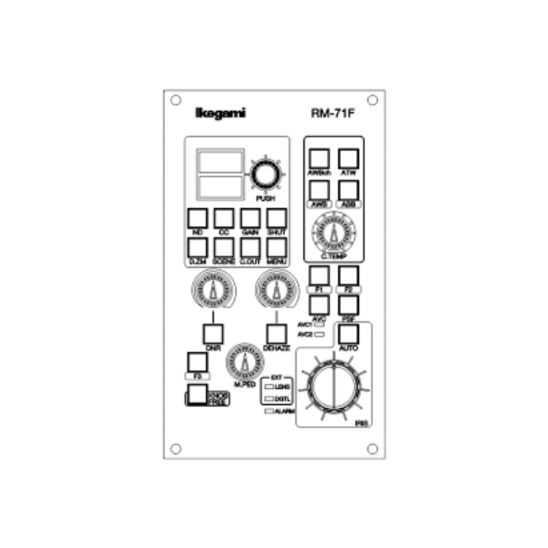 Ikegami Remote Control Unit (F-Type) Optimized Version for HDL-F4000