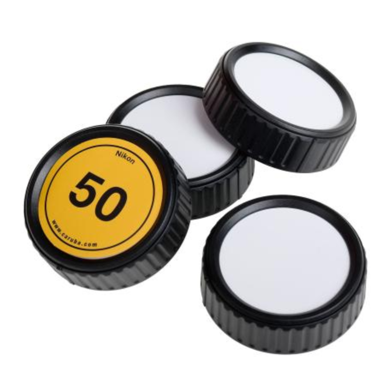 Caruba Writable Rear Lens Cap Kit Nikon (4 stuks)