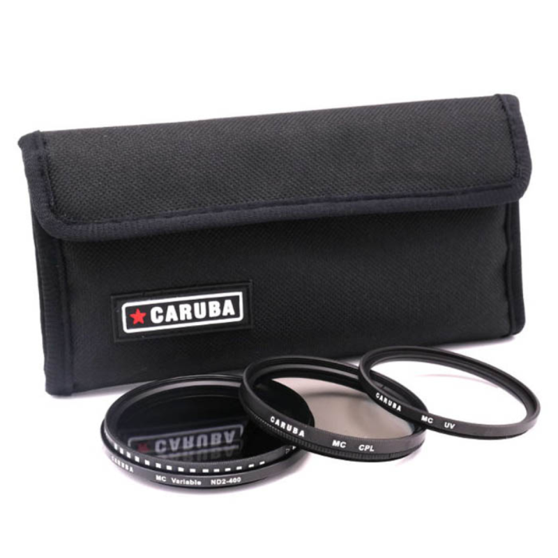 Caruba UV + CPL + Variable ND2-400 Kit 62mm