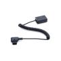 Caruba Sony NP-FW50 Full Batterie factice + D-TAP (spring cable)