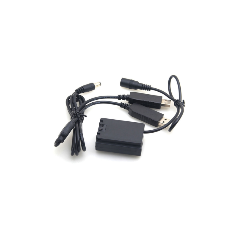 Caruba Sony NP-FZ100 batterie factice + 5V 2A double USB-cable