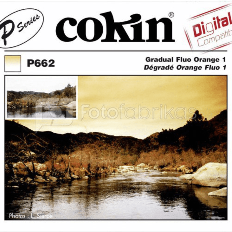 Cokin Filter P662 Gradual Fluo Orange 1