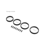 SmallRig Focus Gear Ring Seamless Kit (62.5-64.5/66-68 69-71/72-74mm)