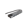 Caruba Mini station d'accueil Hub USB-C 6 en 1 avec Ethernet