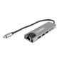 Caruba Mini station d'accueil Hub USB-C 6 en 1 avec Ethernet