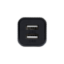 Caruba Duo USB Auto charger 4.8 AMP Black