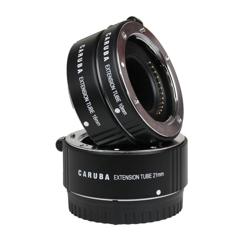 Caruba Extension Tube set Nikon Chroom (type II)