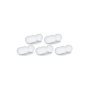 DPA Bonnettes anti-vent pour 4080, blanches, 5 pcs