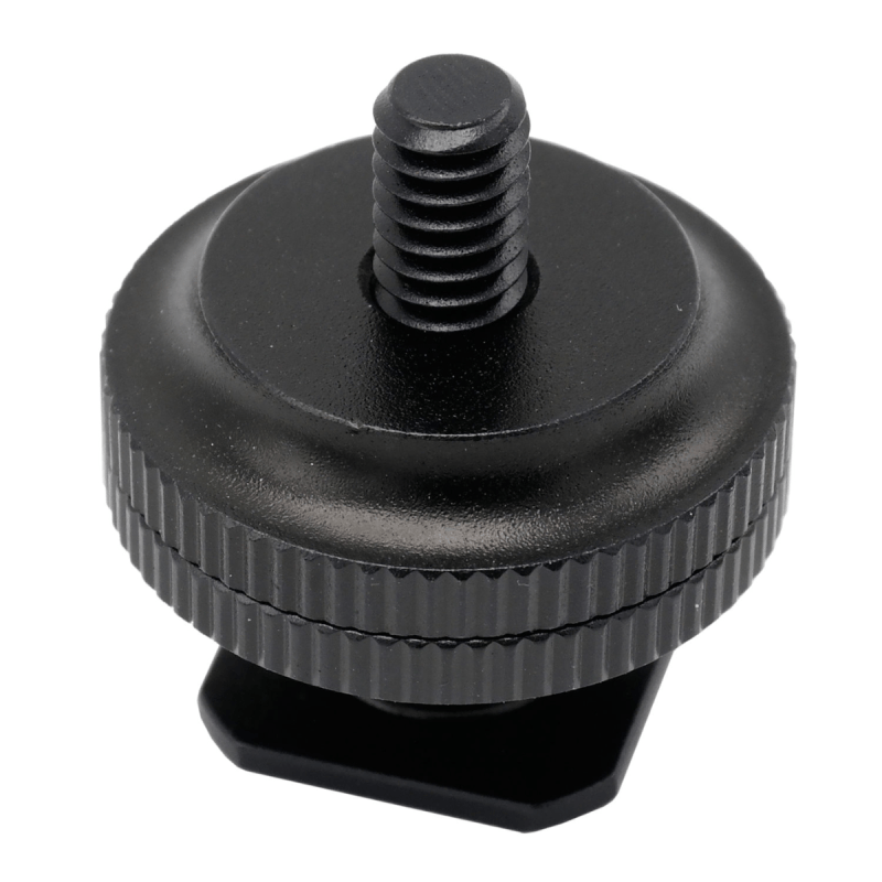 Caruba Hot Shoe Adapter -Universal Hot Shoe -  1/4 "Male Thread