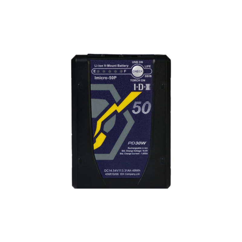 Idx Kit Composé D'ene Batterie Imicro-50 + 1 X Usb-Pd.+ 1 X D-Tapo/P