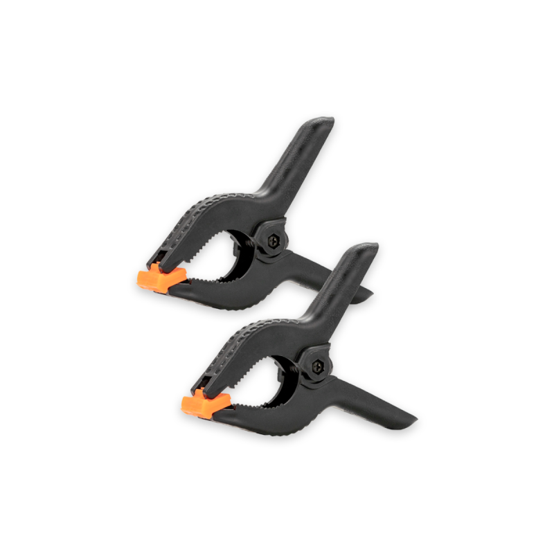 Caruba Background Clamp Black Medium (4 pieces)