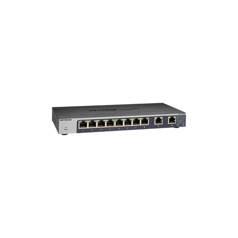 Netgear Commutateur Ethernet Netgear GS110MX 8 Ports