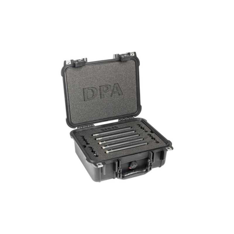 DPA d:mension Kit surround avec 3 x 4006A, 2 x 4011A, Clip, bonnettes