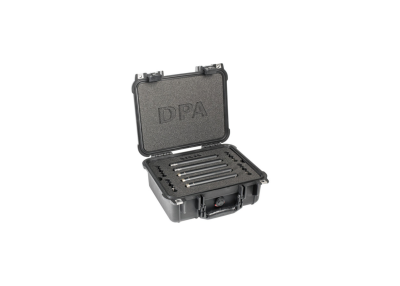DPA d:mension Kit surround avec 3 x 4006A, 2 x 4011A, Clip, bonnettes