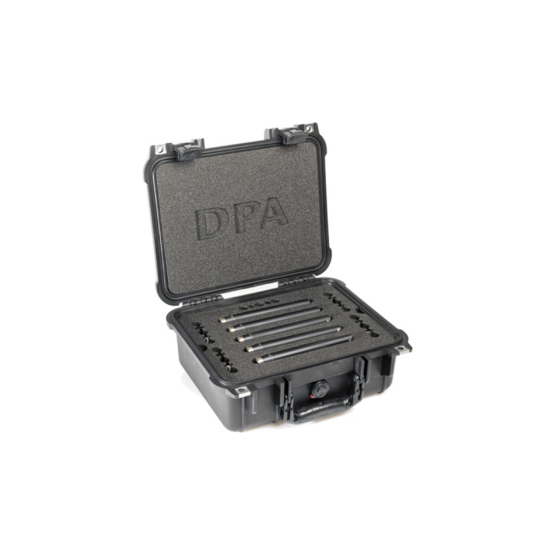 DPA d:mension Kit surround avec 5 x 4006A, Clip, bonnettes