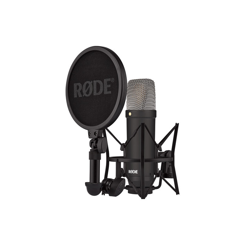 Rode NT1 Micro studio cardïode à condensateur Signature Bundle noir