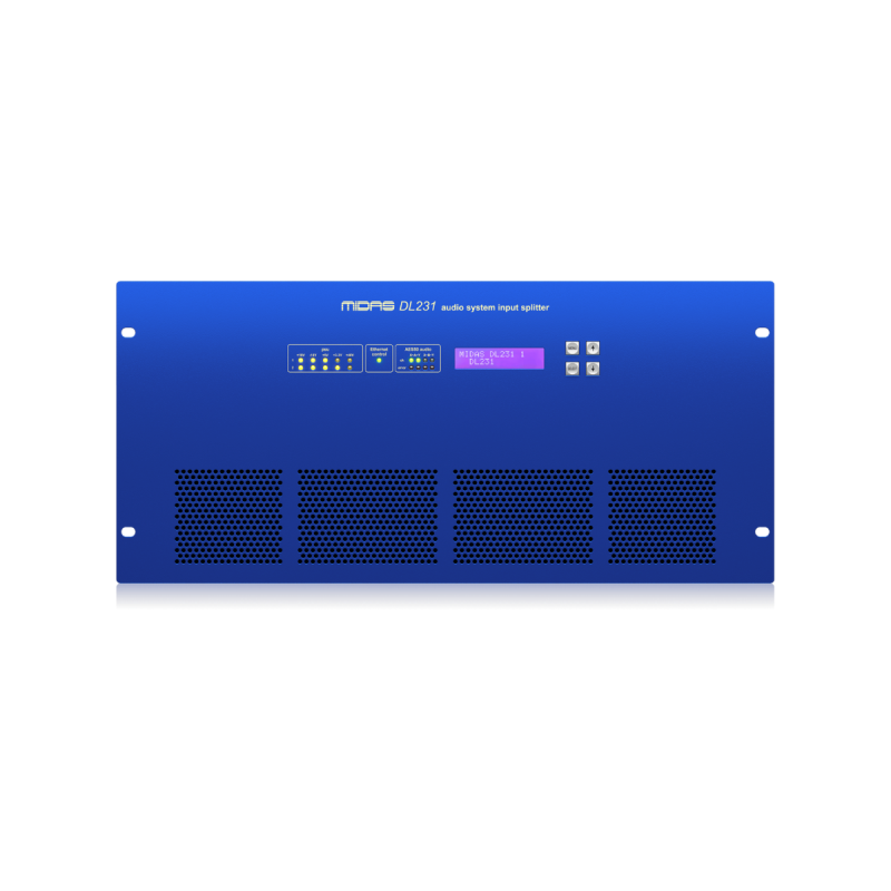 Midas Splitter actif 24 entrées analogiques 48kHz/96kHz, 2x24 E/S