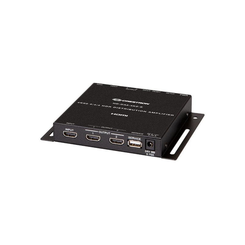 Crestron Distribution HDMI 1 vers 2 avec amplification du signal