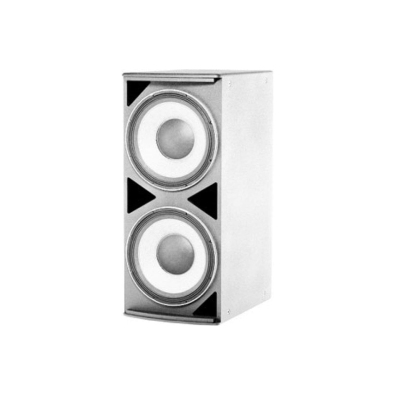 JBL Subwoofer 2 x 38 cm, blanche